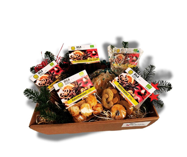 Produktfoto zu Gebäckkörbchen Weihnachten