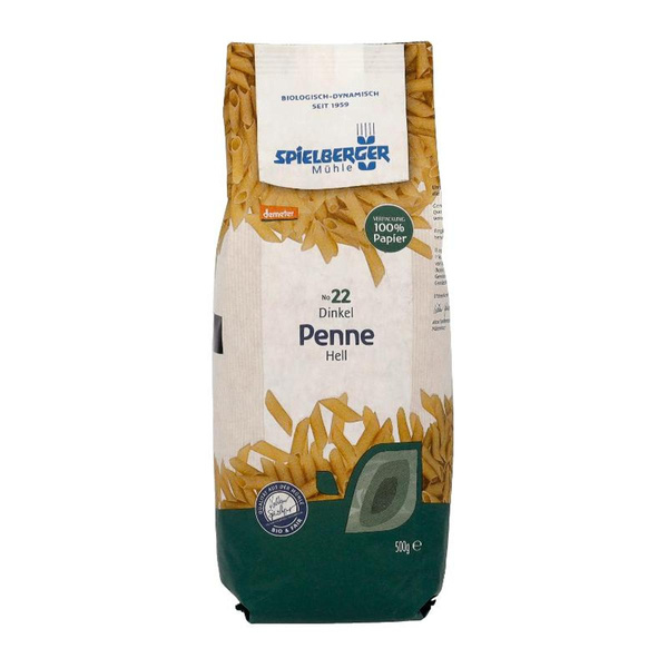 Produktfoto zu Penne Dinkel hell
