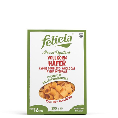 Produktfoto zu Hafer Mezzi Rigatoni glutenfrei