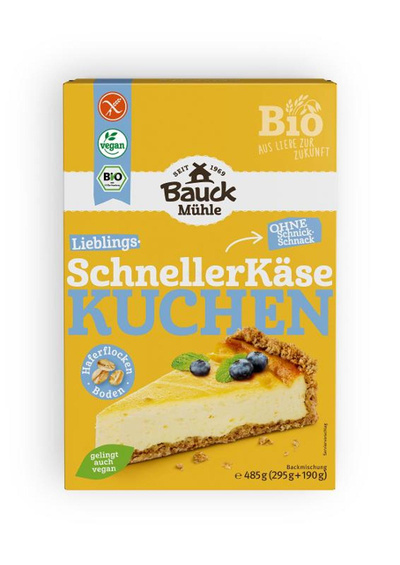 Produktfoto zu Käsekuchen fix & einfach – Backmischung