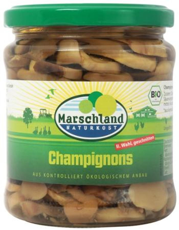 Produktfoto zu Champignons geschnitten im Glas