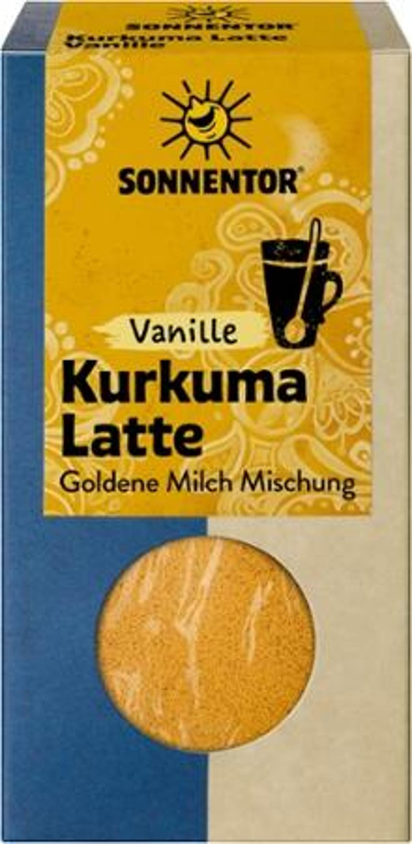 Produktfoto zu Kurkuma Latte Vanille Tüte