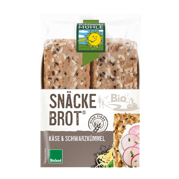 Produktfoto zu Snäckebrot Käse & Schwarzkümmel