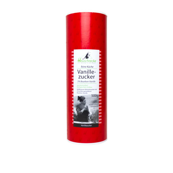 Produktfoto zu Vanillezucker Dose 0,5kg