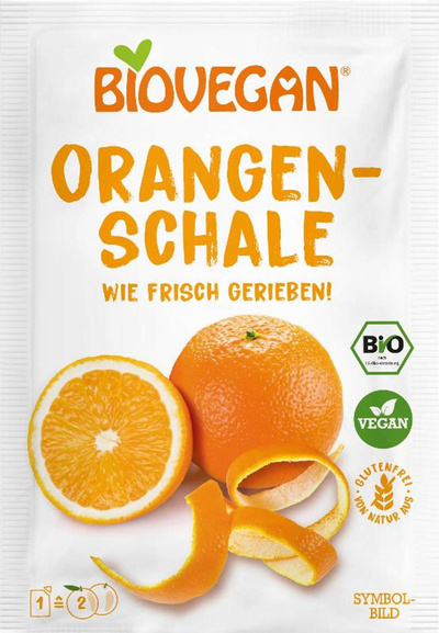 Produktfoto zu Orangenschale gerieben
