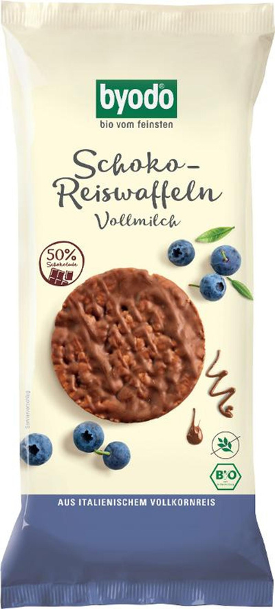 Produktfoto zu Reiswaffeln Schoko Vollmilch gf