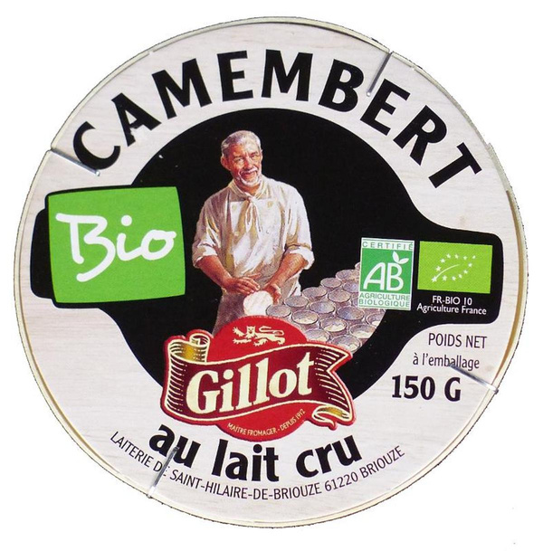 Produktfoto zu Camembert Gillot 150 g