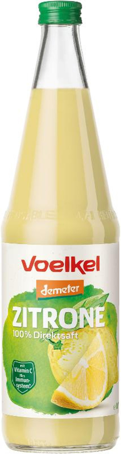 Produktfoto zu Zitronensaft 0,7l Fl *VOE