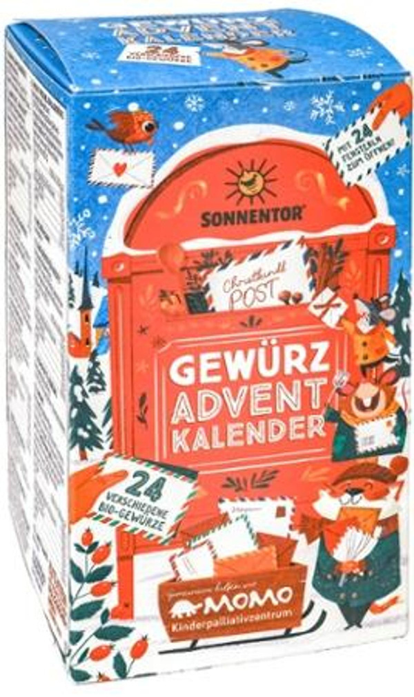 Produktfoto zu Adventskalender Gewürz Sonnentor