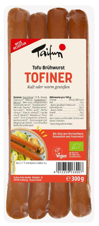 Produktfoto zu Tofu Tofiner Taifun