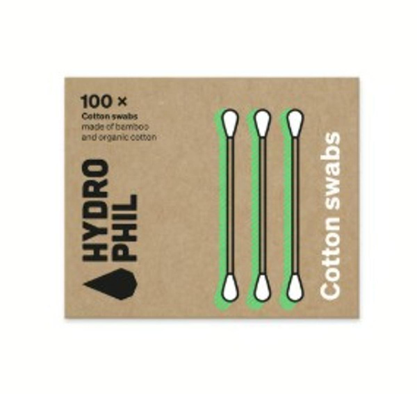 Produktfoto zu Wattestäbchen aus Bambus