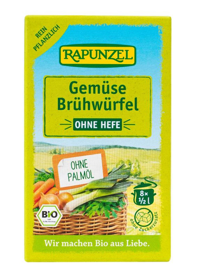 Produktfoto zu Gemüse-Brühwürfel hefefrei