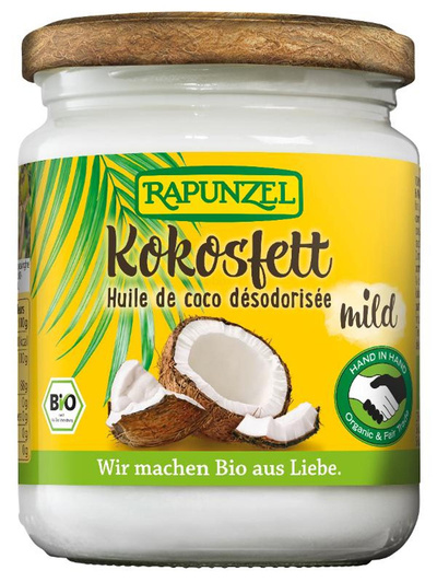 Produktfoto zu Kokosfett mild (200 g Glas)