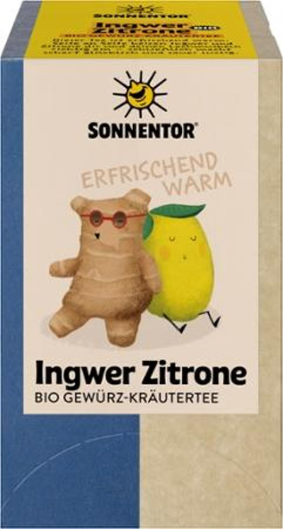 Produktfoto zu Ingwer Zitrone Tee TB