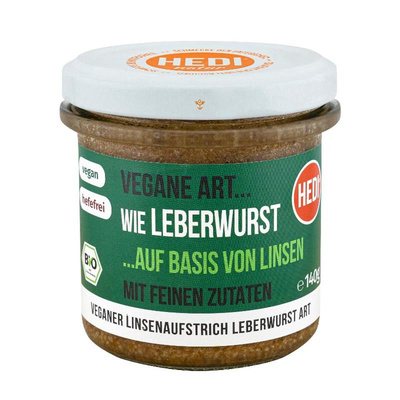 Produktfoto zu Vegane Art - Leberwurst mit feinen Zutaten