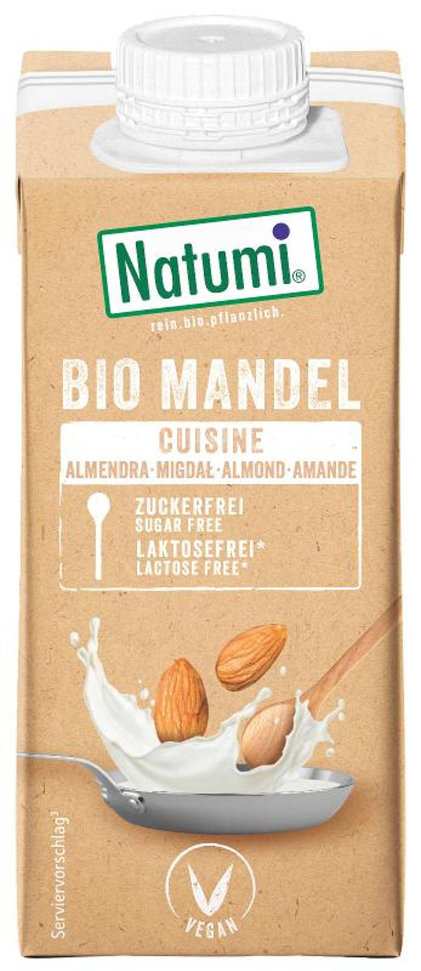 Produktfoto zu Pflanzliche Sahne auf Mandelbasis