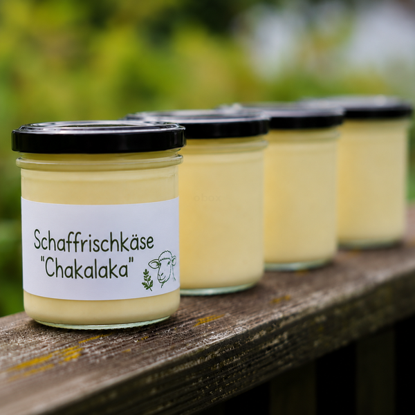 Produktfoto zu Schaffrischkäse Chakalaka 140 ml | von den Wiedtalhöfen