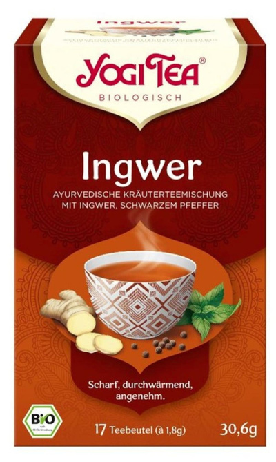 Produktfoto zu Yogi Tea© Ingwer TB