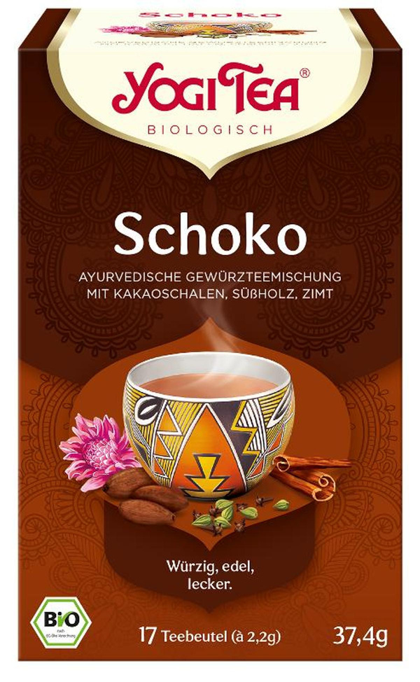 Produktfoto zu Yogi Tee Schoko TB