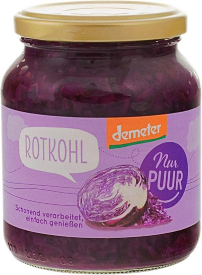 Produktfoto zu Rotkohl im Glas