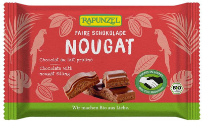 Produktfoto zu Vollmilchschokolade mit cremiger Nougat-Füllung