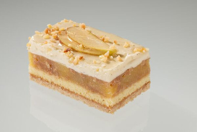 Produktfoto zu Apfel Vanille Schnitte 1x2 Stück