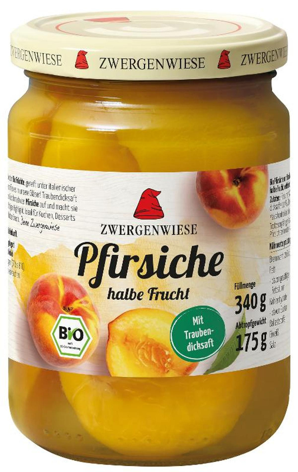 Produktfoto zu Pfirsiche halbe Frucht