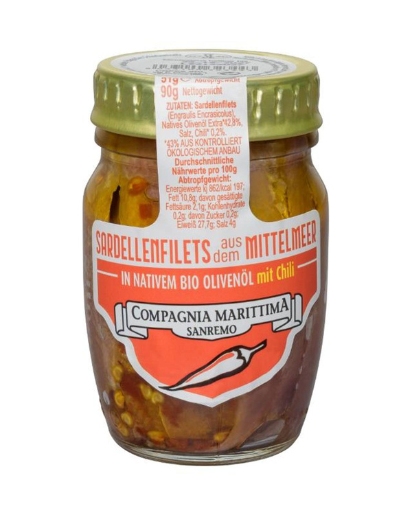 Produktfoto zu Sardellenfilets Chili