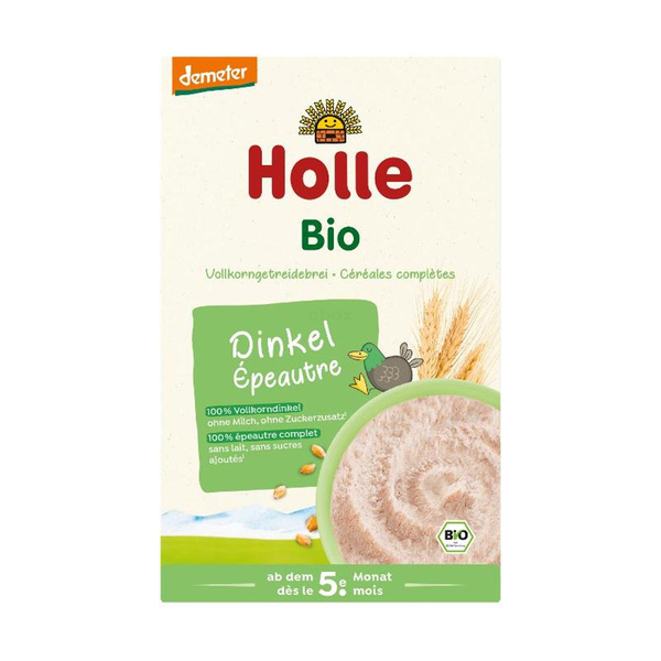 Produktfoto zu Vollkorn Getreidebrei Dinkel