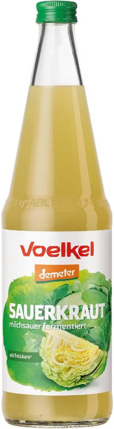 Produktfoto zu Sauerkraut-Saft 0,7l milchsauer fermentiert