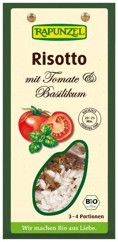 Produktfoto zu Risotto mit Tomaten und Basilikum