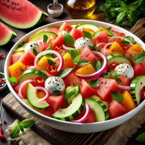 Melonensalat