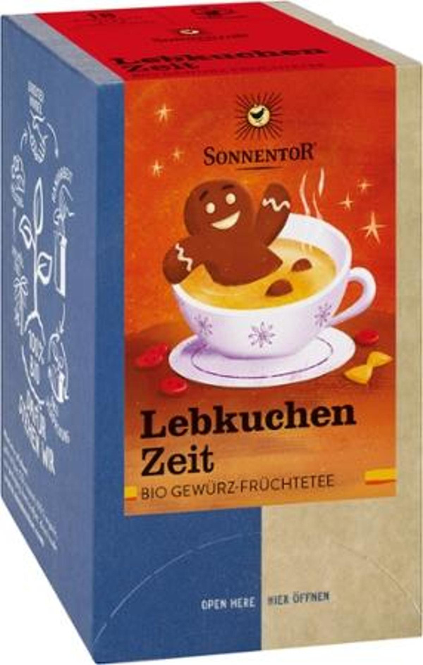 Produktfoto zu Tee Lebkuchen Zeit TB