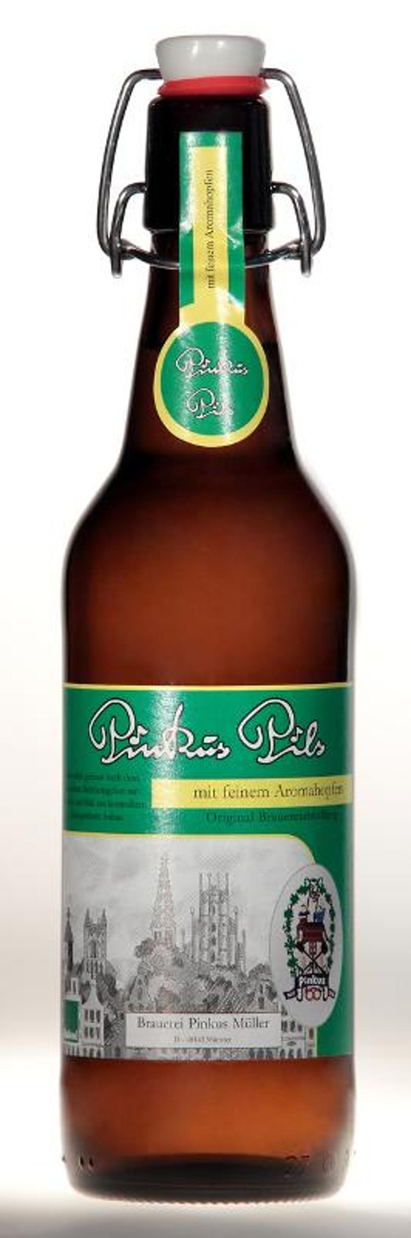 Produktfoto zu Pinkus Pils 0,5 Bügelverschluss
