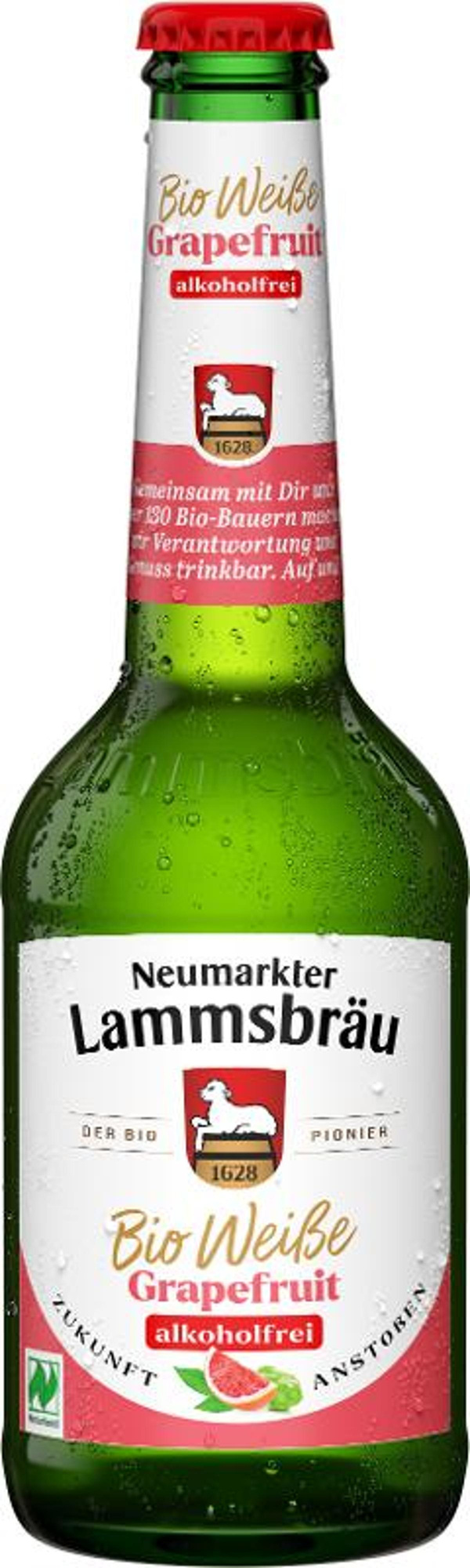 Produktfoto zu Weiße & Grapefruit alkoholfrei 0,33