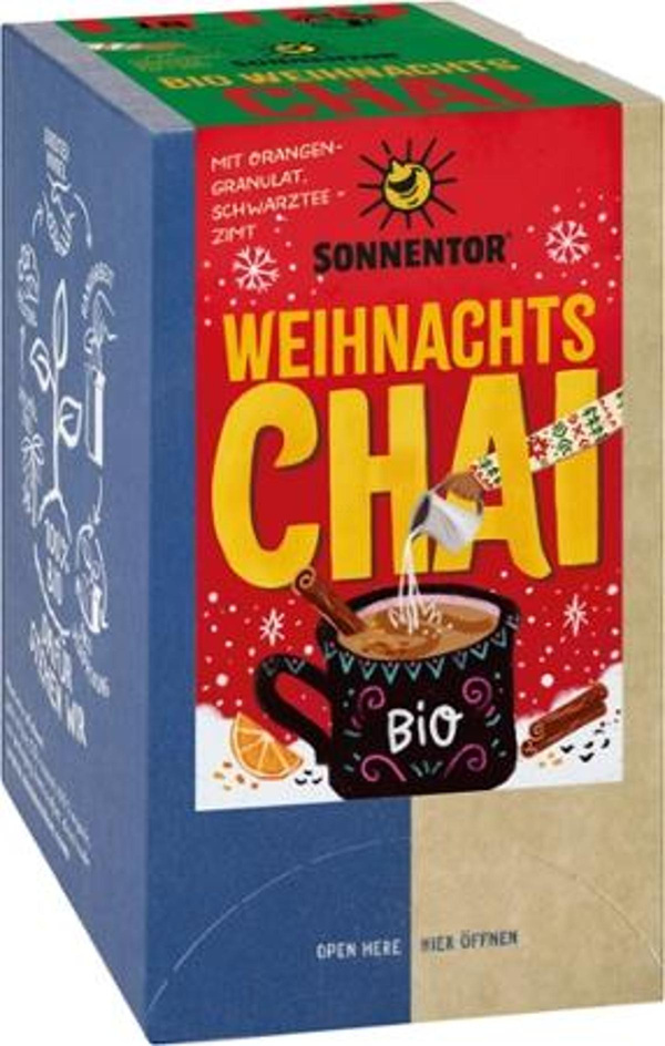 Produktfoto zu Weihnachts Chai Tee TB