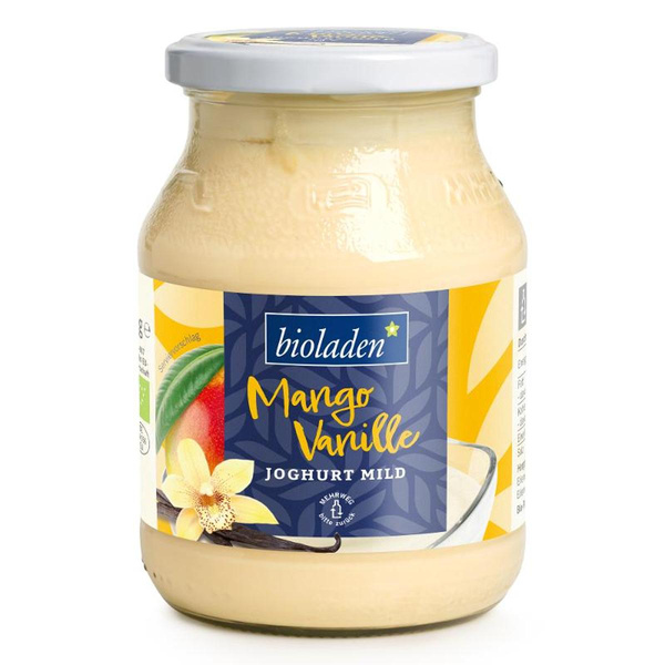 Produktfoto zu Joghurt Mango Vanille *bioladen 3,8%