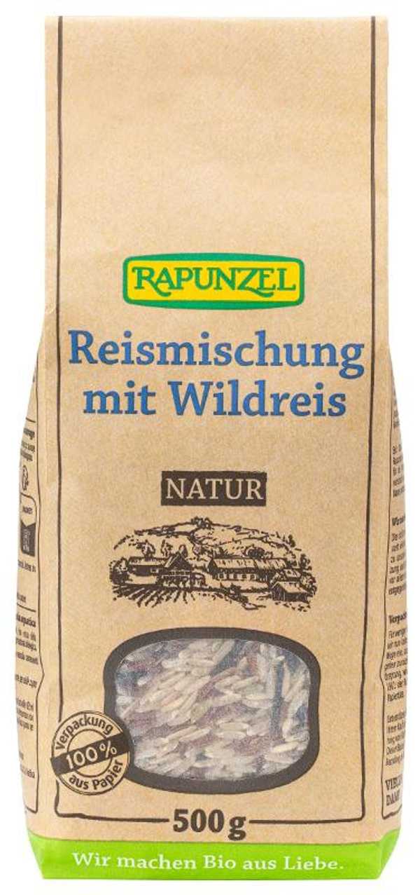 Produktfoto zu Reismischung mit Wildreis natur