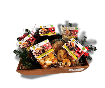 Produktfoto zu Gebäckkörbchen Weihnachten