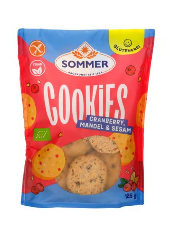 Produktfoto zu Cookies Cranberry Mandel & Sesam