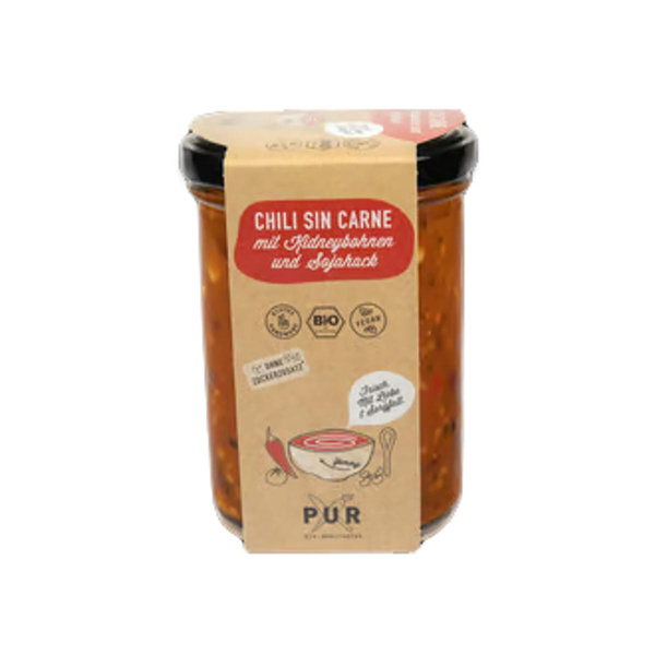 Produktfoto zu Frisches Chili Sin Carne im Glas