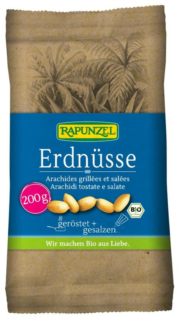 Produktfoto zu Erdnüsse geröstet, gesalzen
