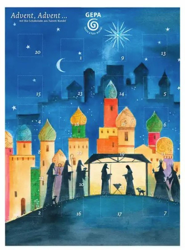Produktfoto zu Adventskalender 2025 (GEPA)