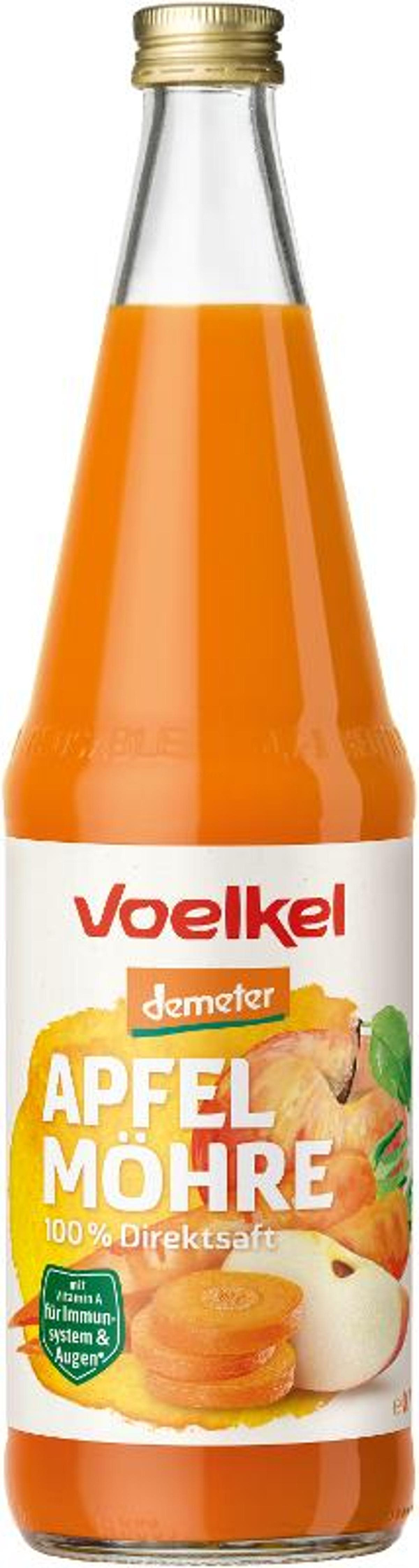 Produktfoto zu Apfel Möhren Saft