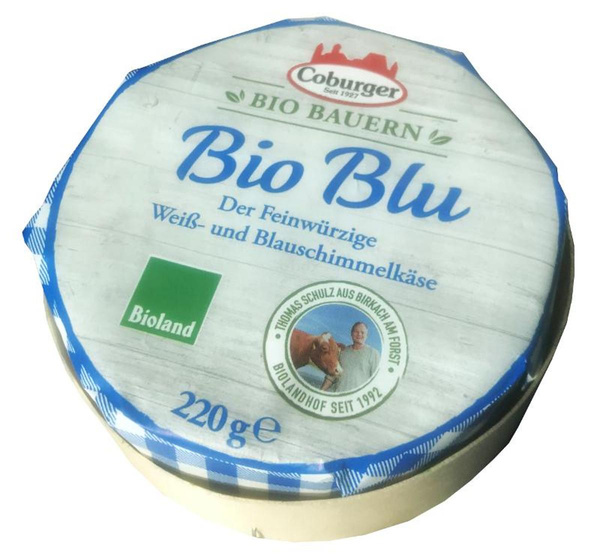 Produktfoto zu Coburger Bio Blu 220g