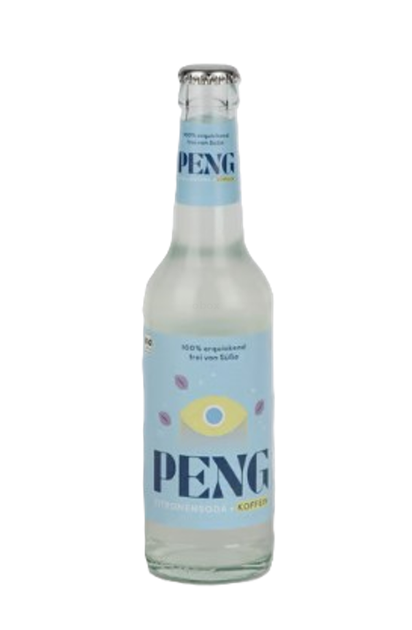 Produktfoto zu Zitronensoda mit Koffein ohne Zuckerzusätze