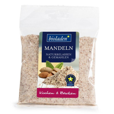 Produktfoto zu Gemahlene Mandeln naturbelassen