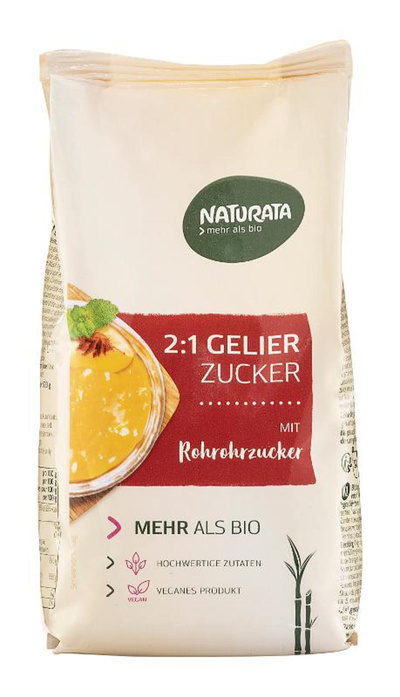 Produktfoto zu Gelierzucker 2:1 aus Rohrzucker (mit Apfelpektin)