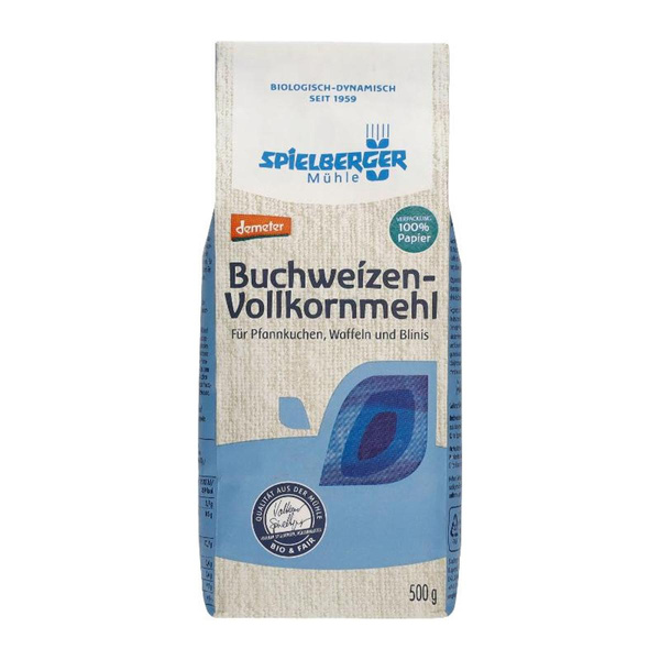 Produktfoto zu Buchweizenmehl Vollkorn 500g
