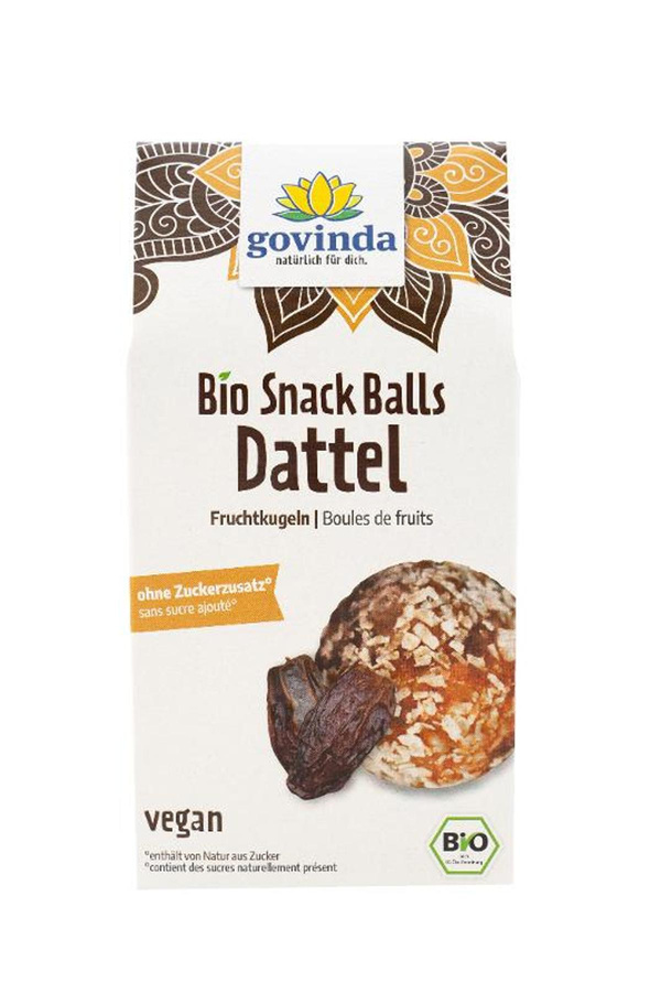 Produktfoto zu Snack Balls Dattel